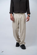 Relaxed Pleated Trousers